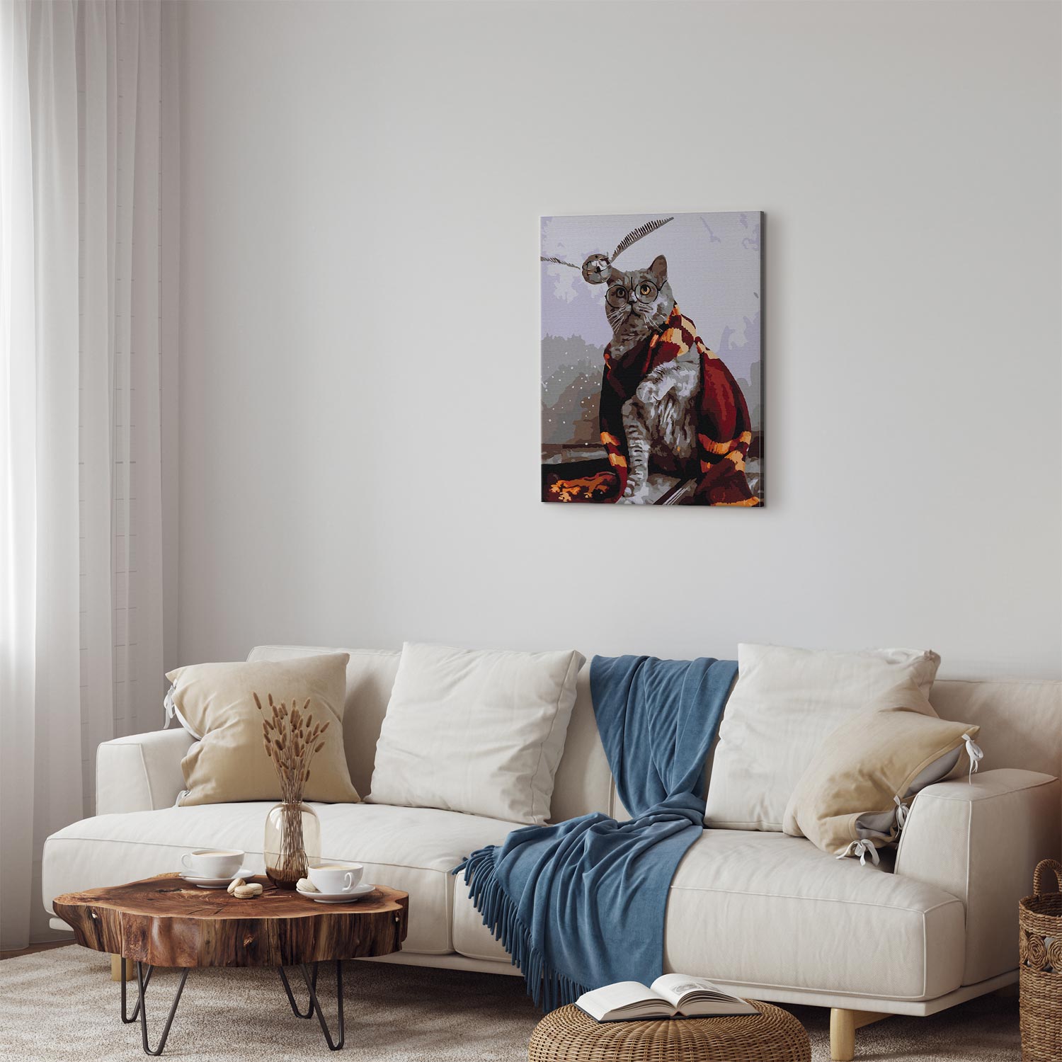 Magical Cat Fantasy Paint by Numbers Kit