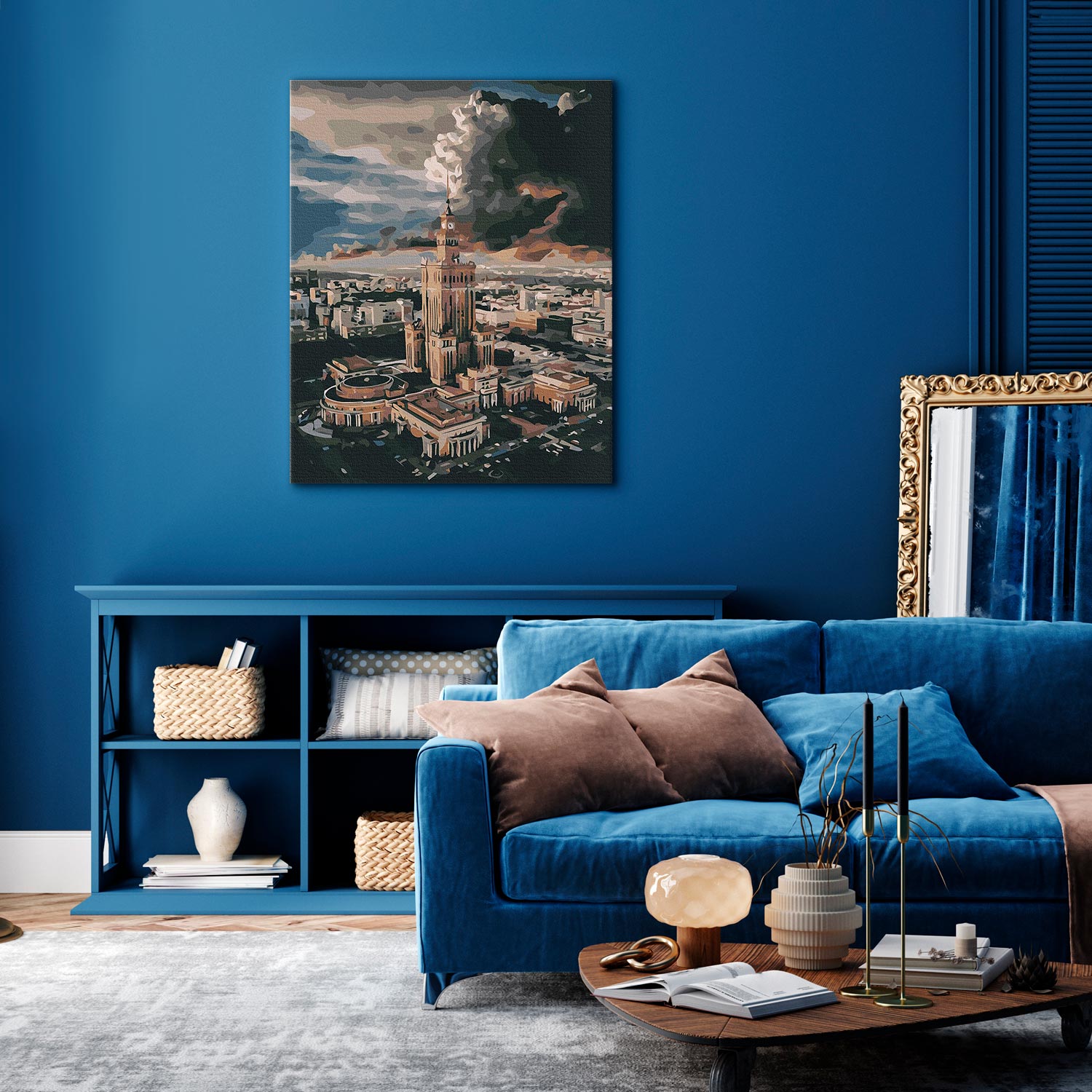 Warsaw Mermaid Landmark Paint by Numbers Kit