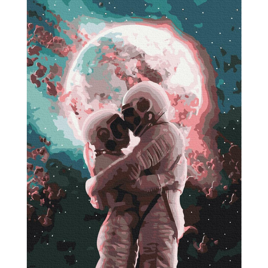 Moon Love People Paint by Numbers Kit