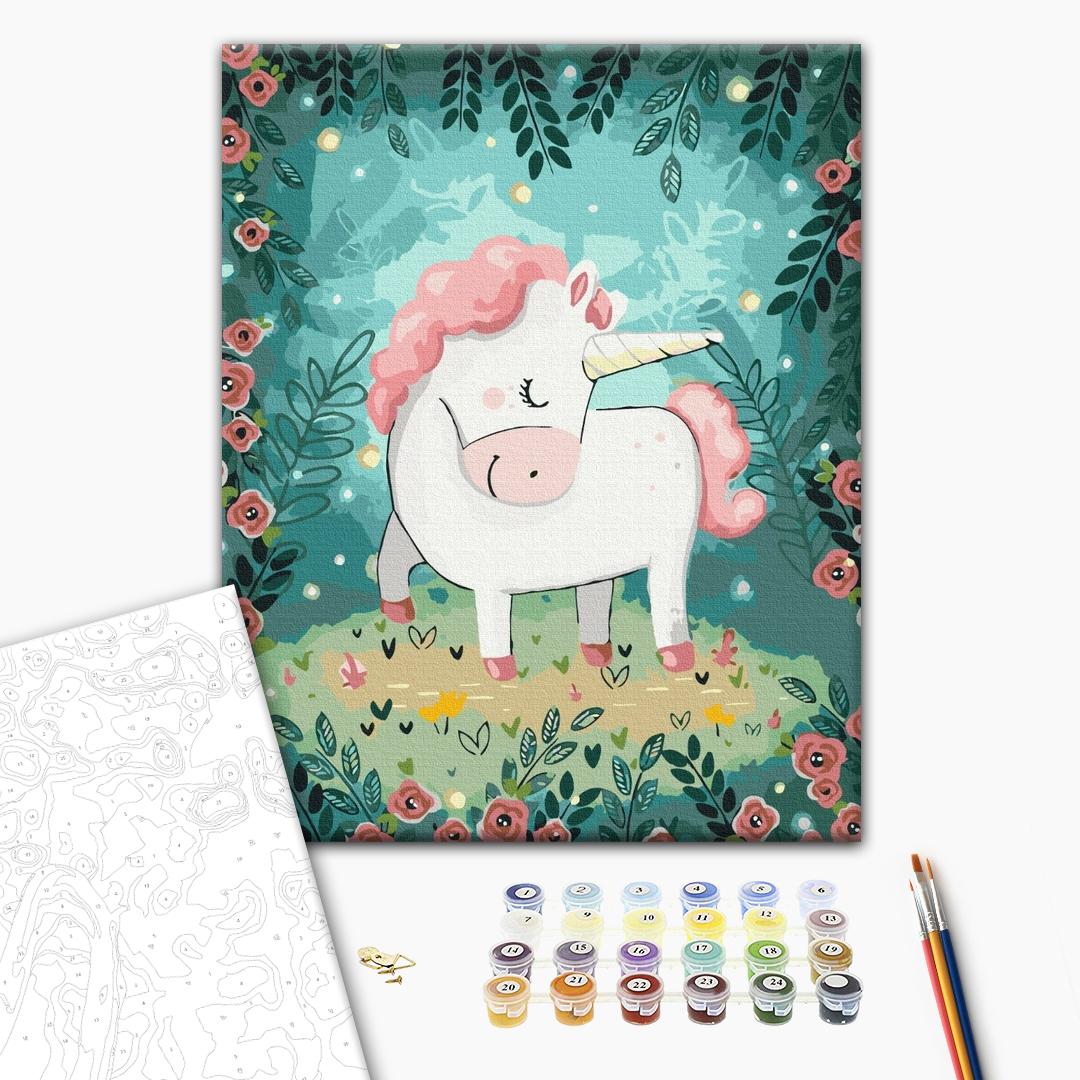 Fairytale Unicorn Paint by Numbers Kit