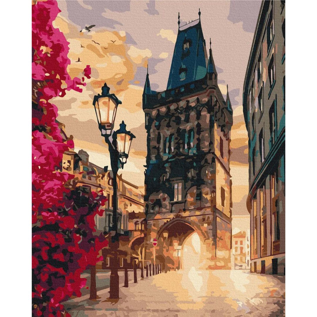 Prague Cityscape Paint by Numbers Kit