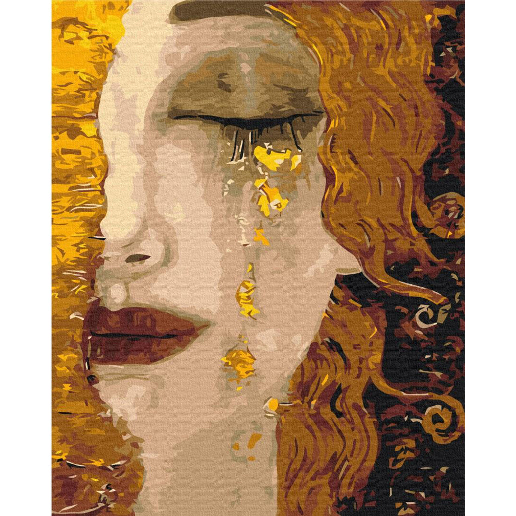 Gustav Klimt Golden Tears Paint by Numbers Kit