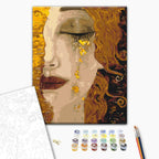 Gustav Klimt Golden Tears Paint by Numbers Kit