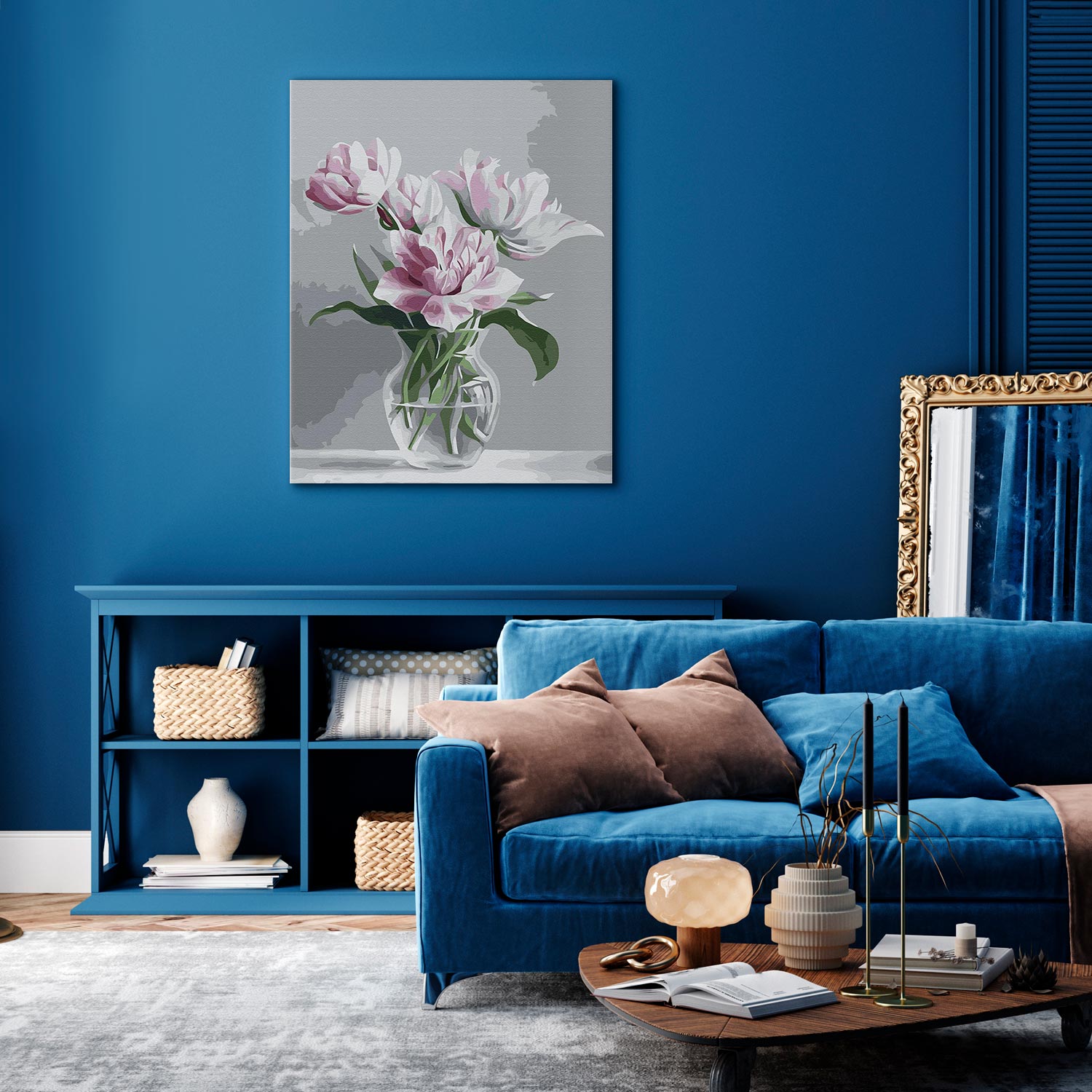 Tender Floral Paint by Numbers Kit