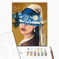 Starry Night People Paint by Numbers Kit