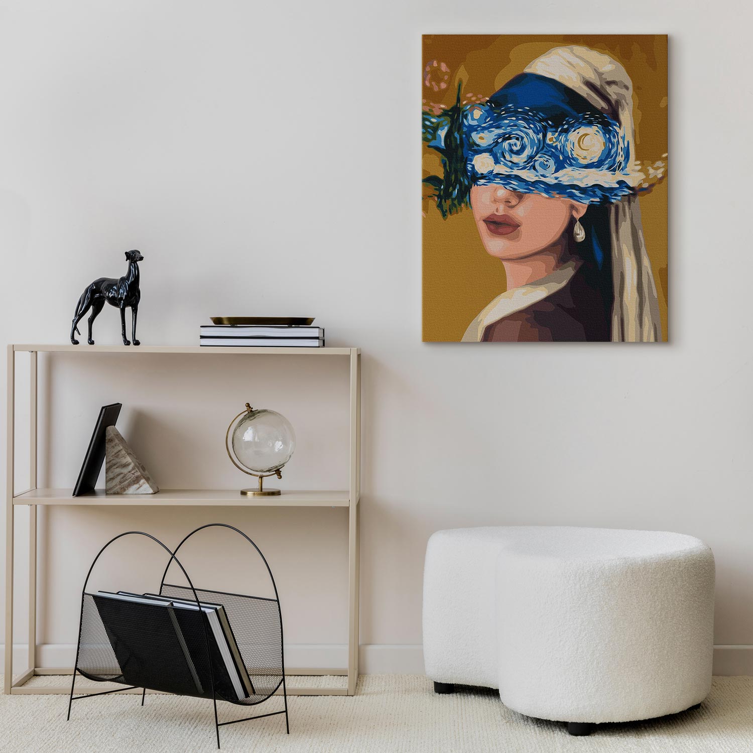 Starry Night People Paint by Numbers Kit