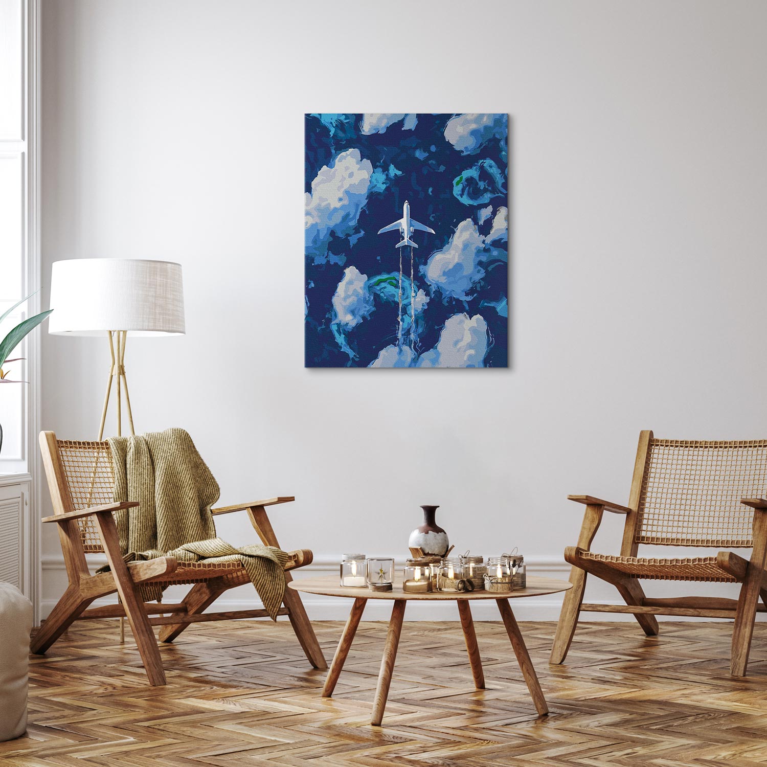 Sky Landscape Paint by Numbers Kit