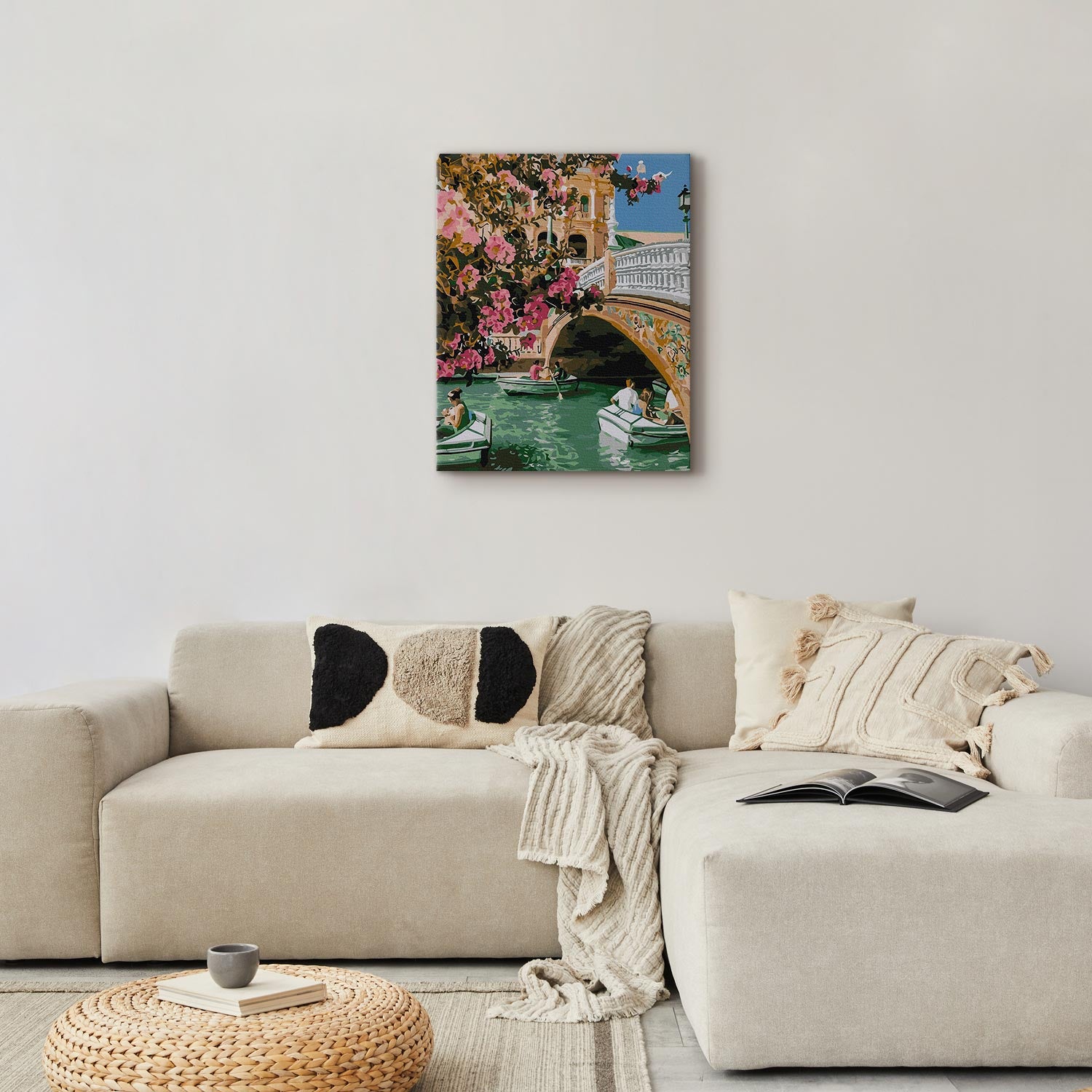 Springtime Venice City Paint by Numbers