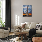 Eiffel Tower Paris Paint by Numbers Kit
