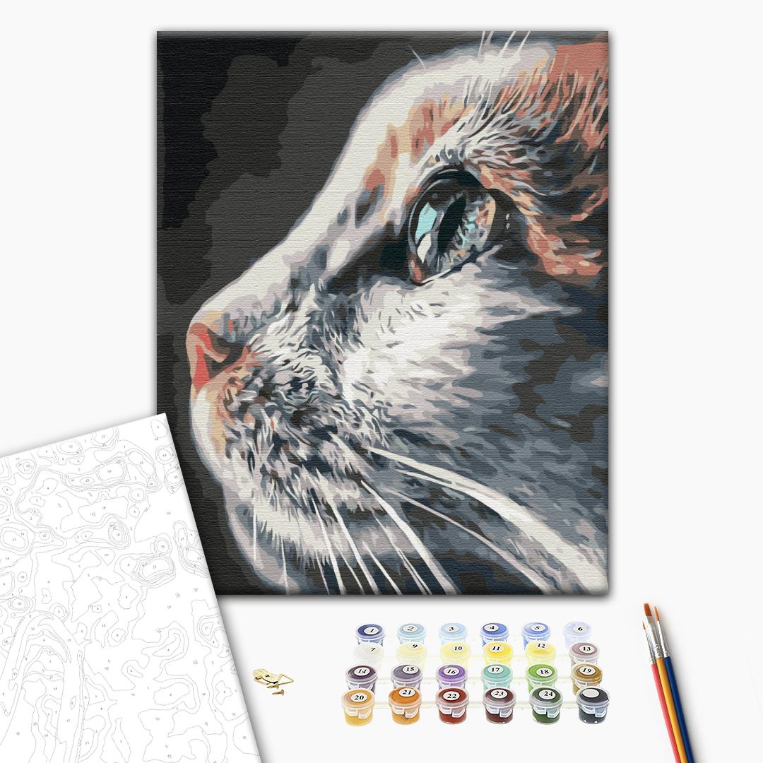 Regal Cat Animals Paint by Numbers Kit