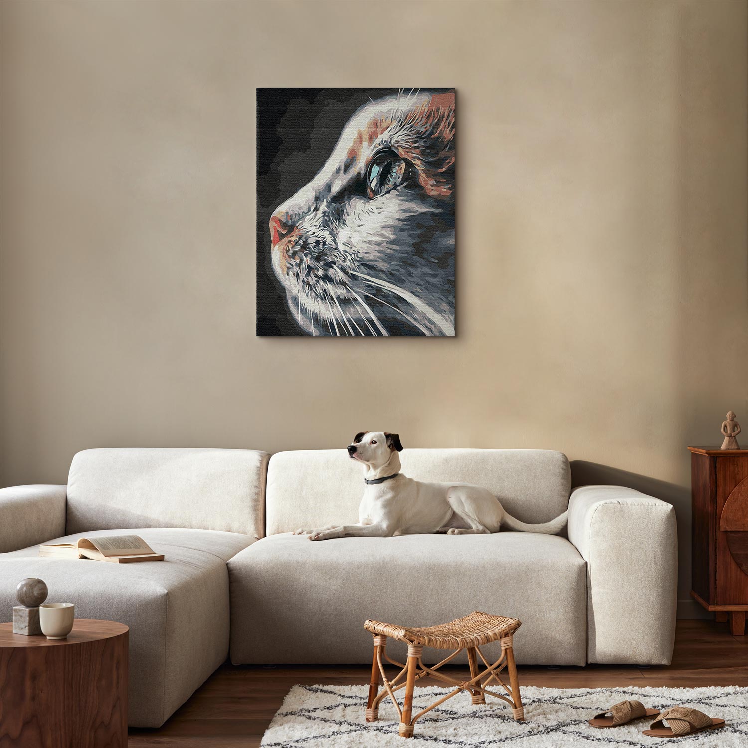 Regal Cat Animals Paint by Numbers Kit