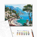 Seaside Landscape Paint by Numbers Kit