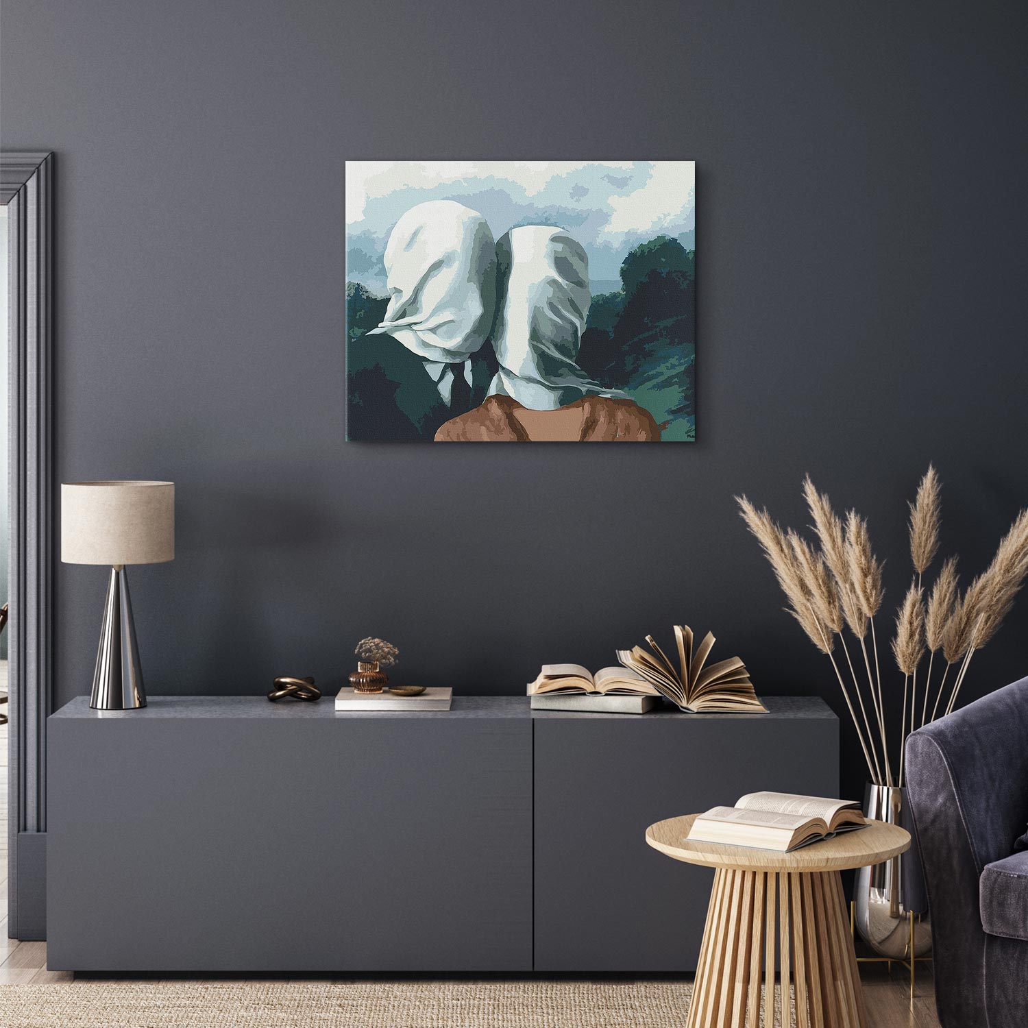 Anonymous Lovers Romantic Paint by Numbers