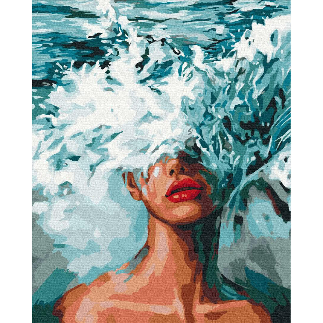 Ocean Queen Woman Paint by Numbers Kit