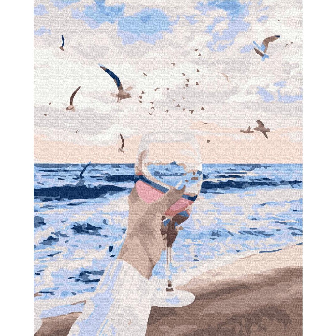 Maritime Toast Sea Paint by Numbers