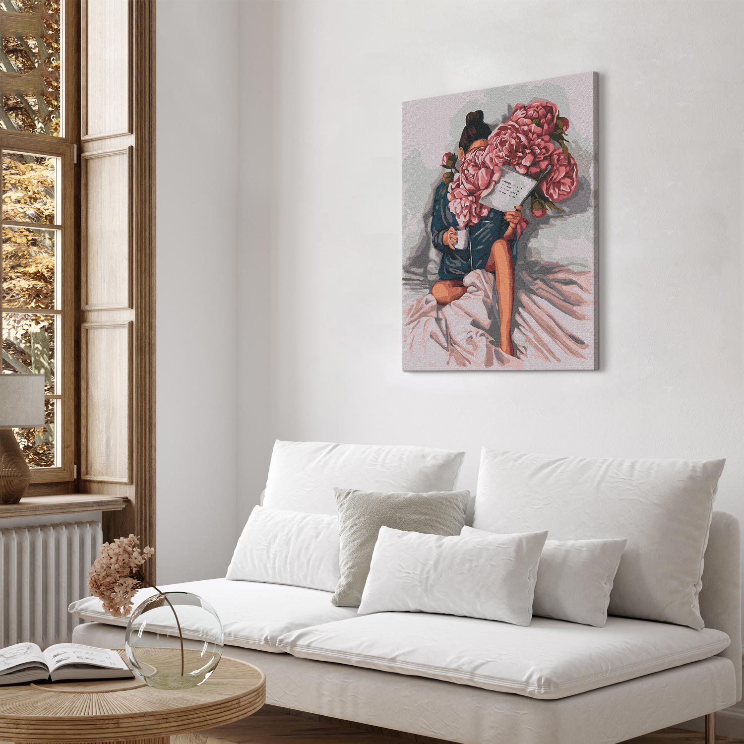 Peony Stories Floral Paint by Numbers Kit