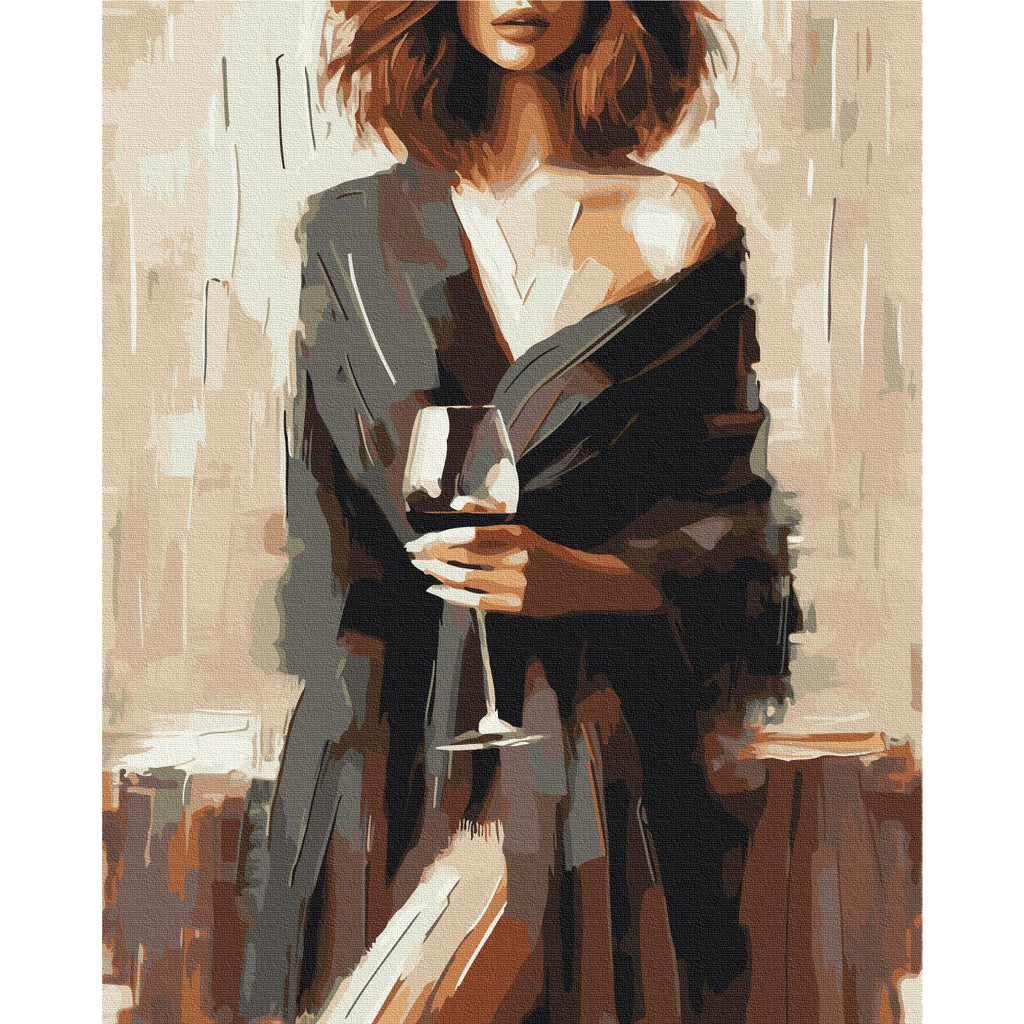 Spice Woman Portrait Paint by Numbers Kit