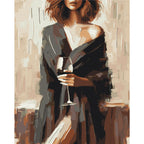 Spice Woman Portrait Paint by Numbers Kit