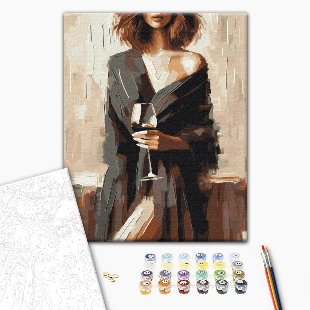 Spice Woman Portrait Paint by Numbers Kit