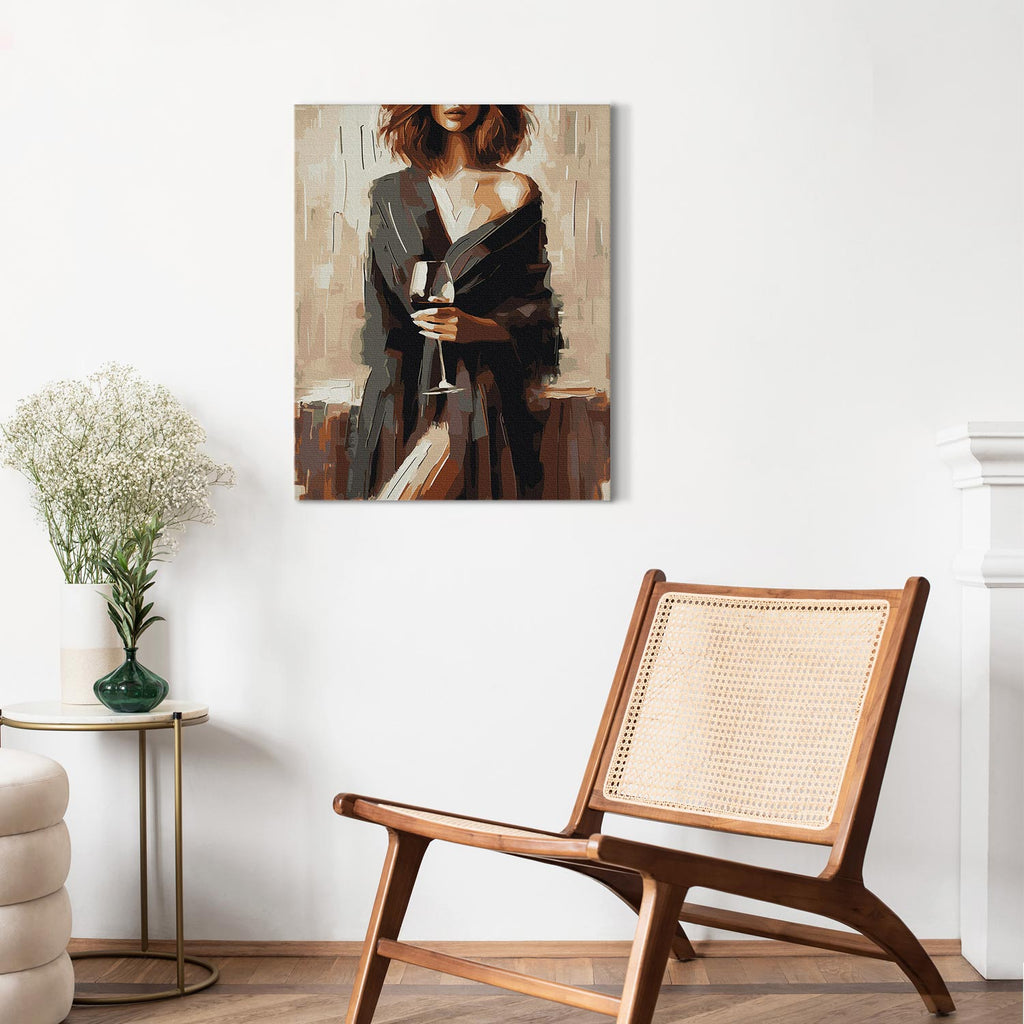 Spice Woman Portrait Paint by Numbers Kit