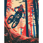 Adrenaline Rush Sports People Paint by Numbers Kit