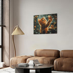 Christmas Kitten Animals Paint by Numbers Kit