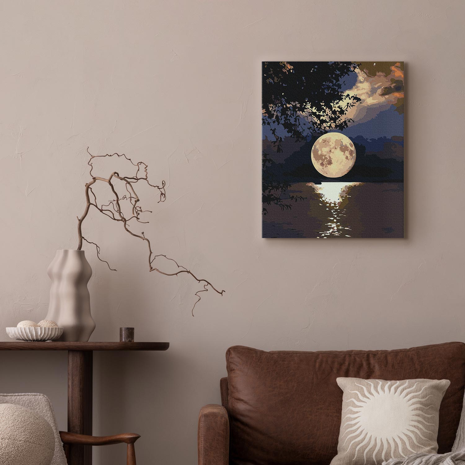 Moon Landscape Paint by Numbers Kit