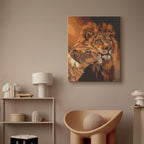 Lion Love Animal Paint by Numbers