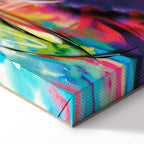 Rainbow Abstract Multicolor Canvas Print