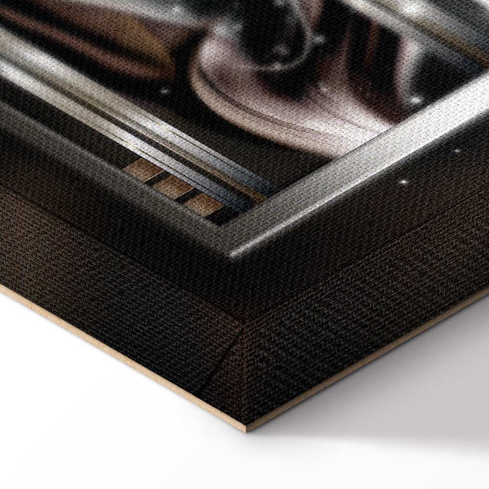 Abstract Planetary Waves Canvas Print