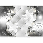 Abstract Lily Floral Wall Mural