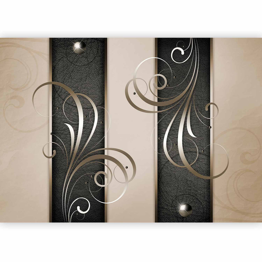 Romantic Baroque Ornament Pattern Wall Mural