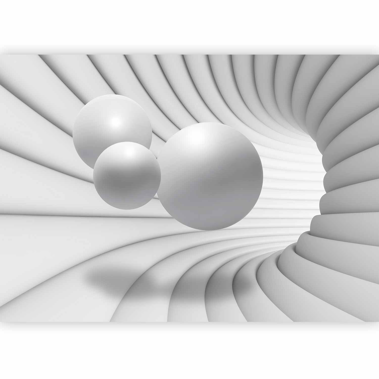 3D Tunnel Perspective Modern Wall Mural