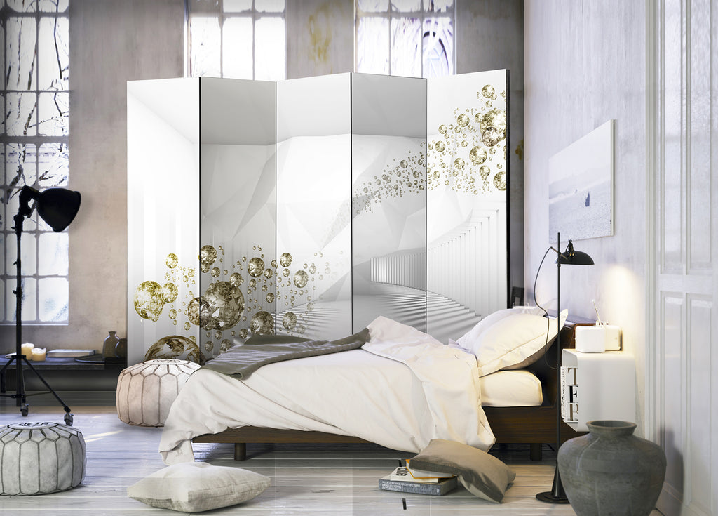 3D Diamond Corridor Modern Room Divider