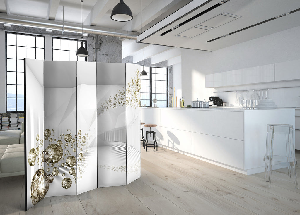 3D Diamond Corridor Modern Room Divider