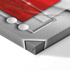 Modern Symmetry Abstract Geometric Canvas Print