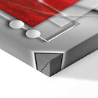 Modern Symmetry Abstract Geometric Canvas Print