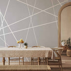 Modern Cobweb Geometric Wall Mural