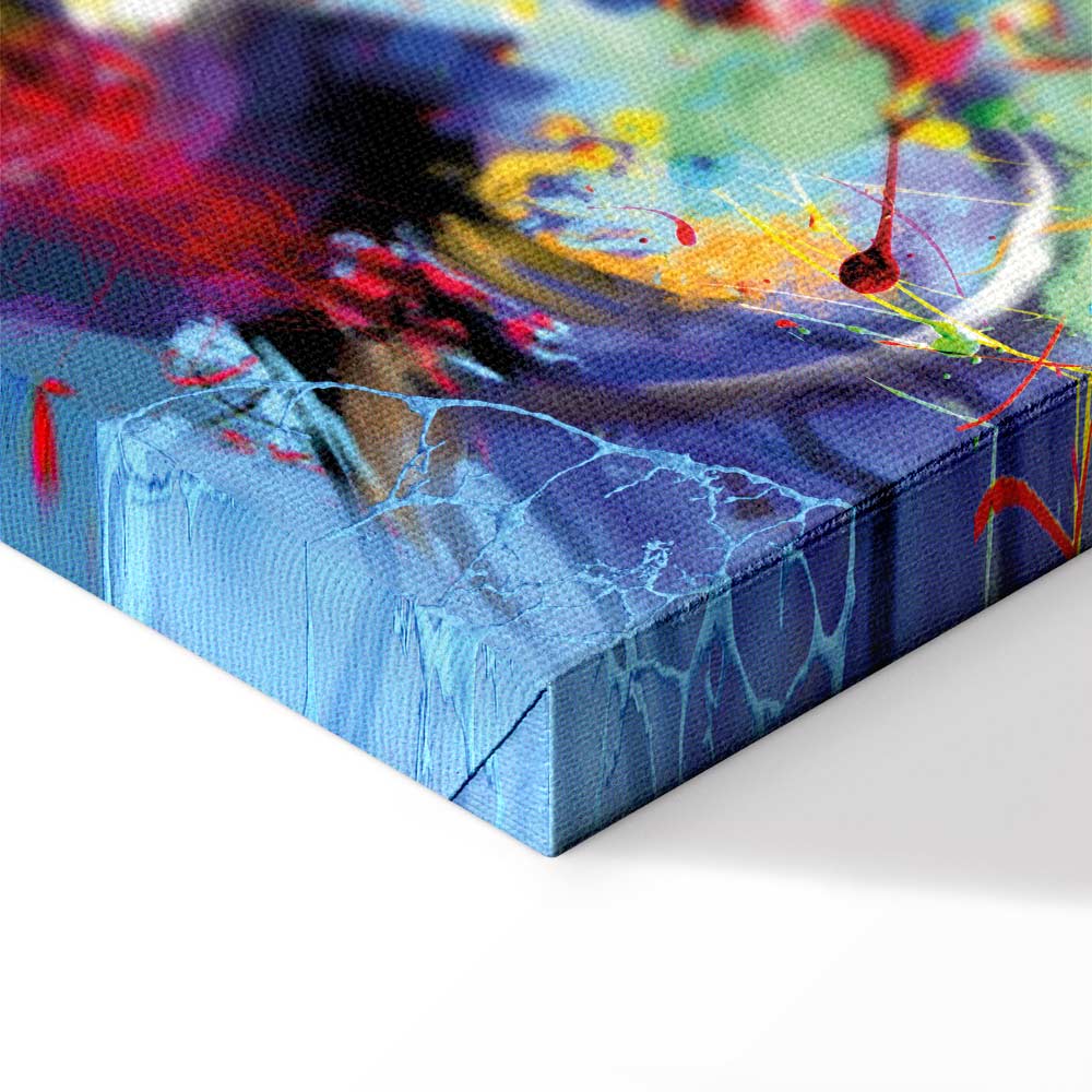 Colourful Abstract Immersion Canvas Print