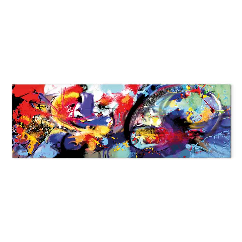 Colourful Abstract Immersion Canvas Print