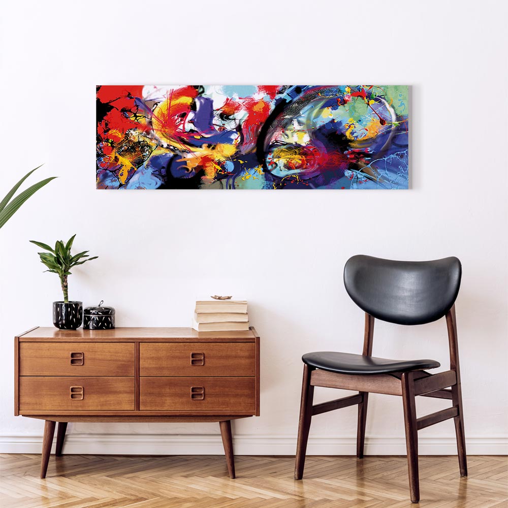 Colourful Abstract Immersion Canvas Print