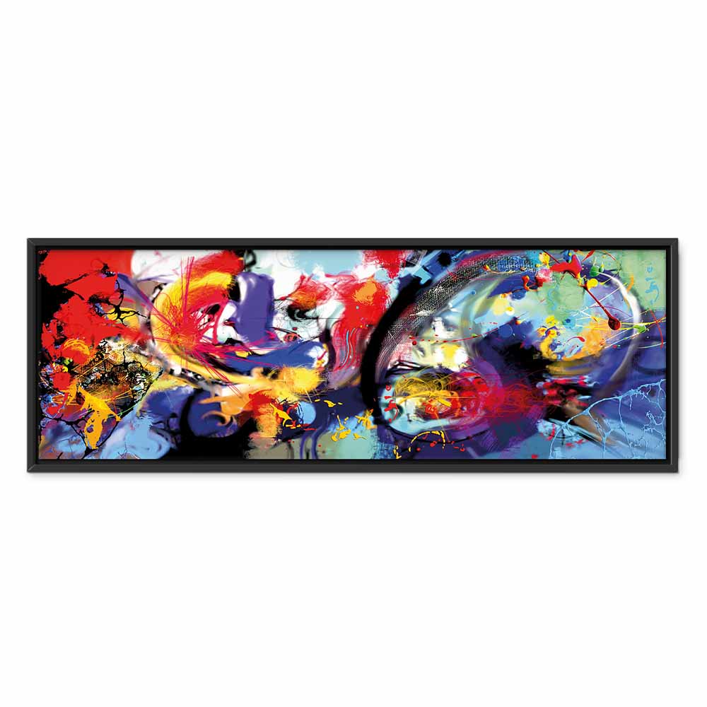 Colourful Abstract Immersion Canvas Print