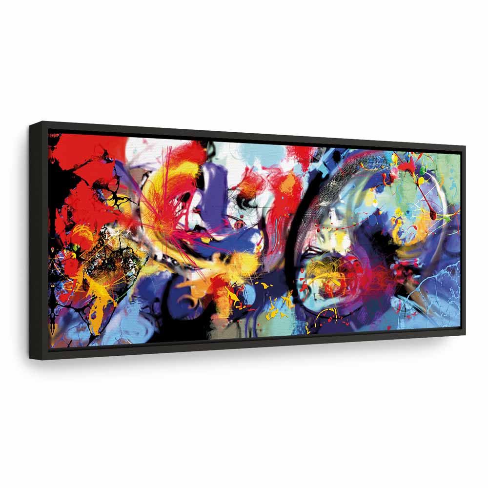 Colourful Abstract Immersion Canvas Print