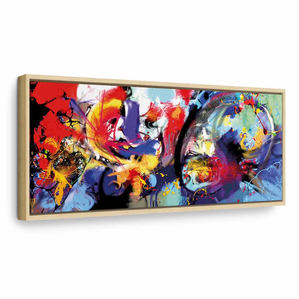 Colourful Abstract Immersion Canvas Print