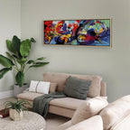 Colourful Abstract Immersion Canvas Print