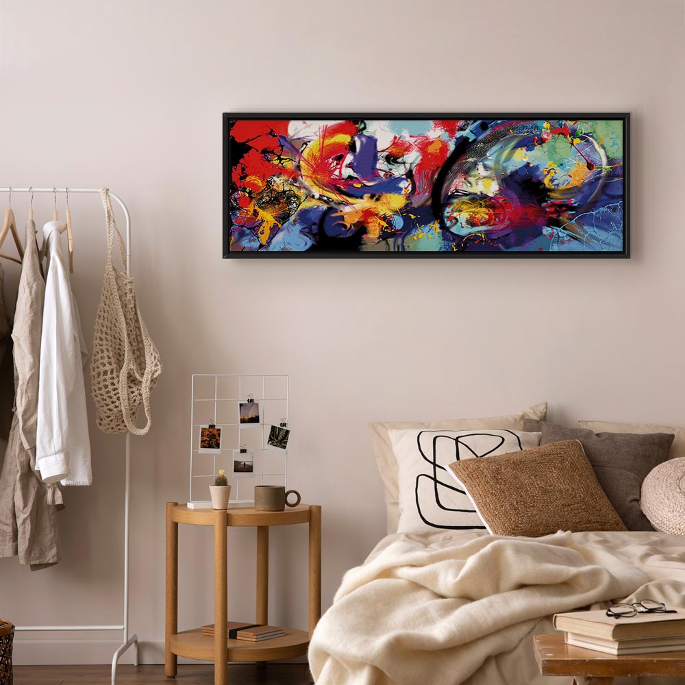 Colourful Abstract Immersion Canvas Print