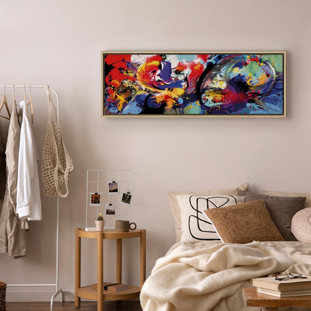 Colourful Abstract Immersion Canvas Print
