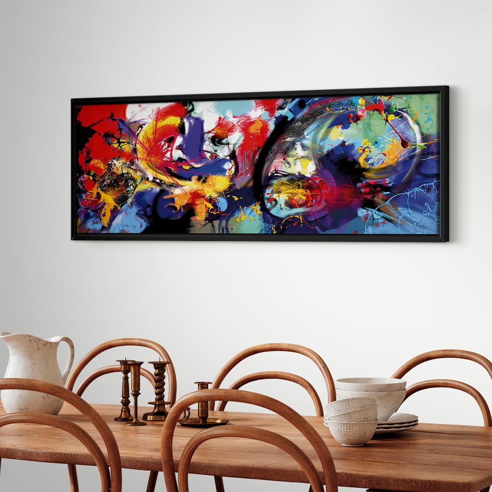 Colourful Abstract Immersion Canvas Print
