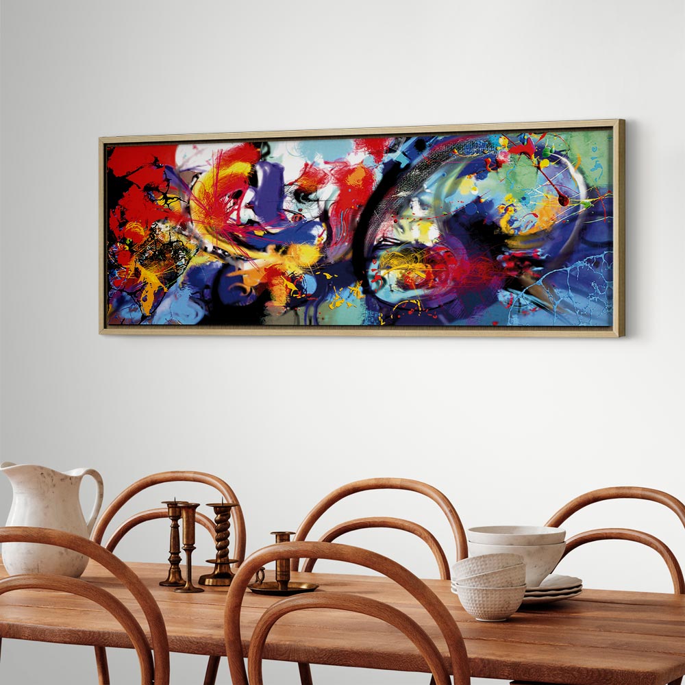 Colourful Abstract Immersion Canvas Print
