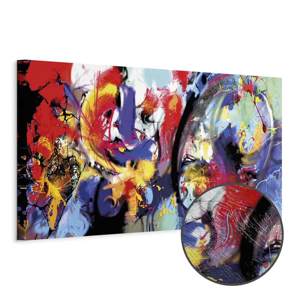 Colourful Abstract Immersion Canvas Print
